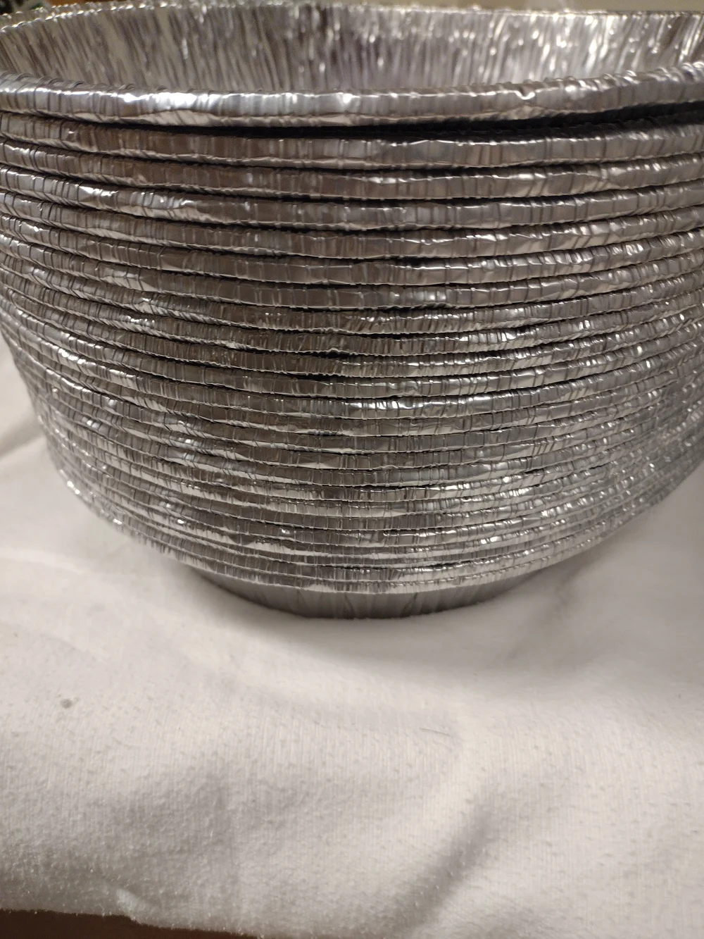 Lot Of 24 Medium Foil Oval Roaster Durable Size 16.5